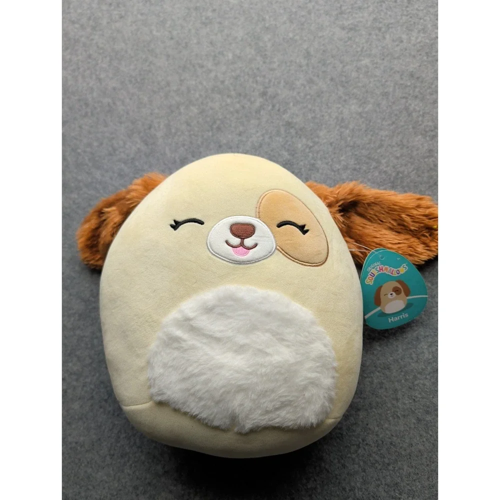 NWT Original Harris Squishmallows Dog Plush Pillow 11 Inches